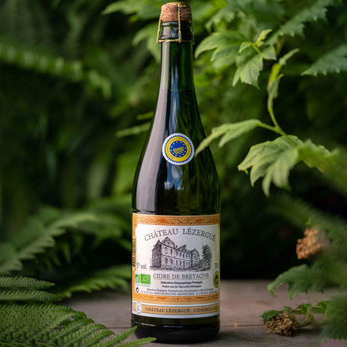 Cidre de Bretagne IGP Château Lezergué